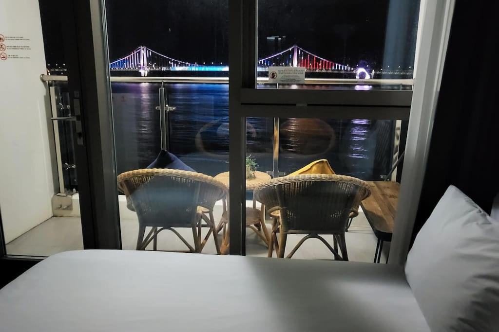 釜山広域市Gwangan-Ri Grand Terrace Ocean Viewアパートメント エクステリア 写真